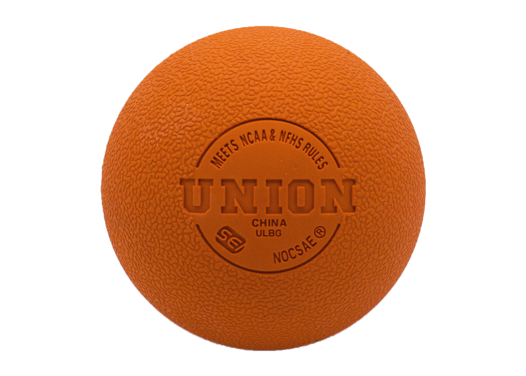 Union Orange Textured Case Lacrosse Balls 
