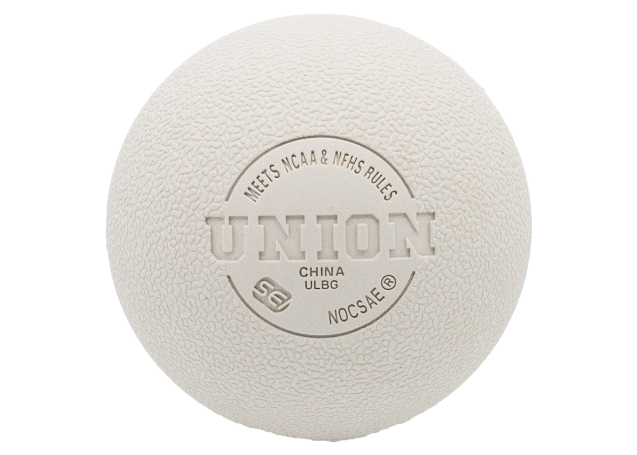 Union White Textured Case Lacrosse Balls 