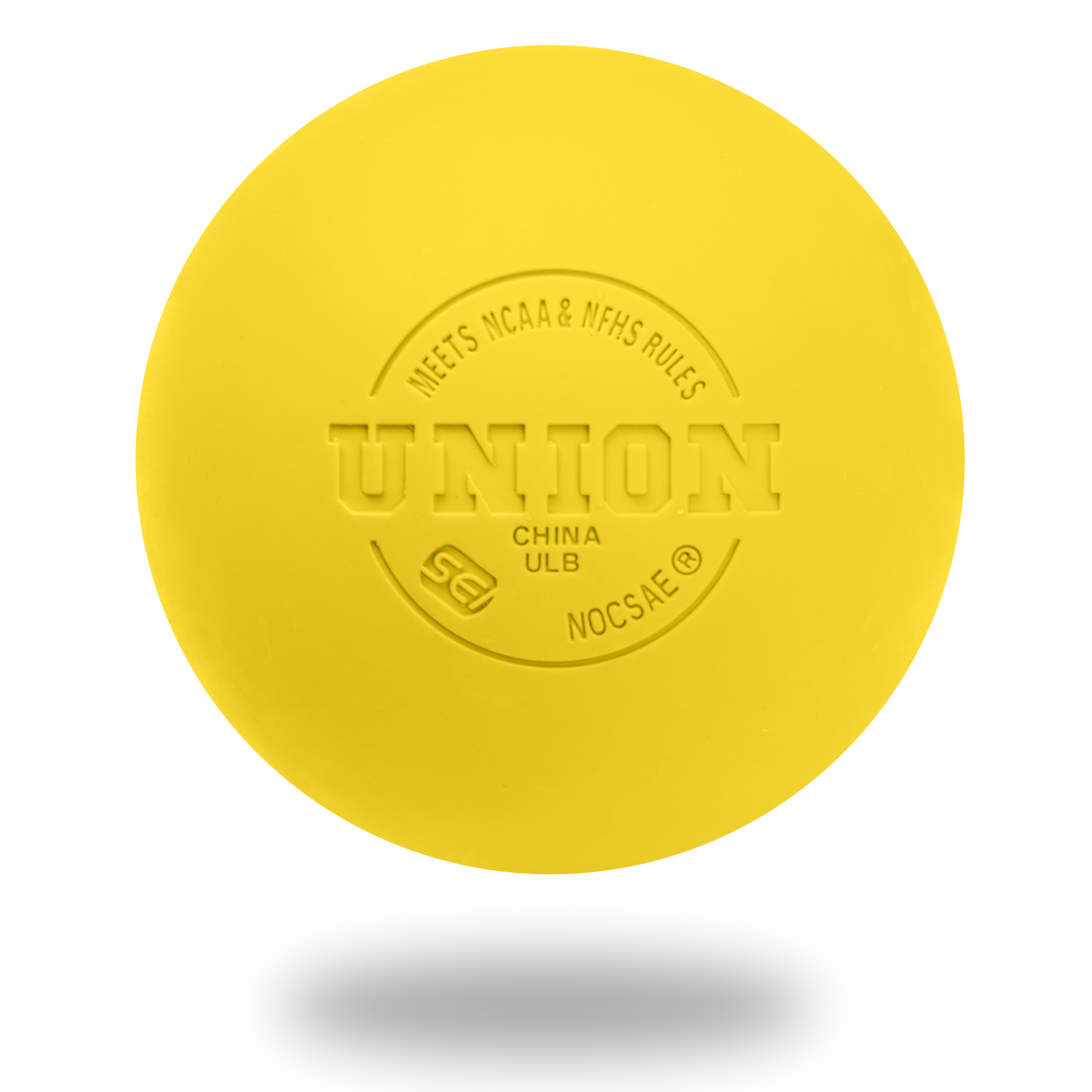 Union Yellow Case Lacrosse Balls 