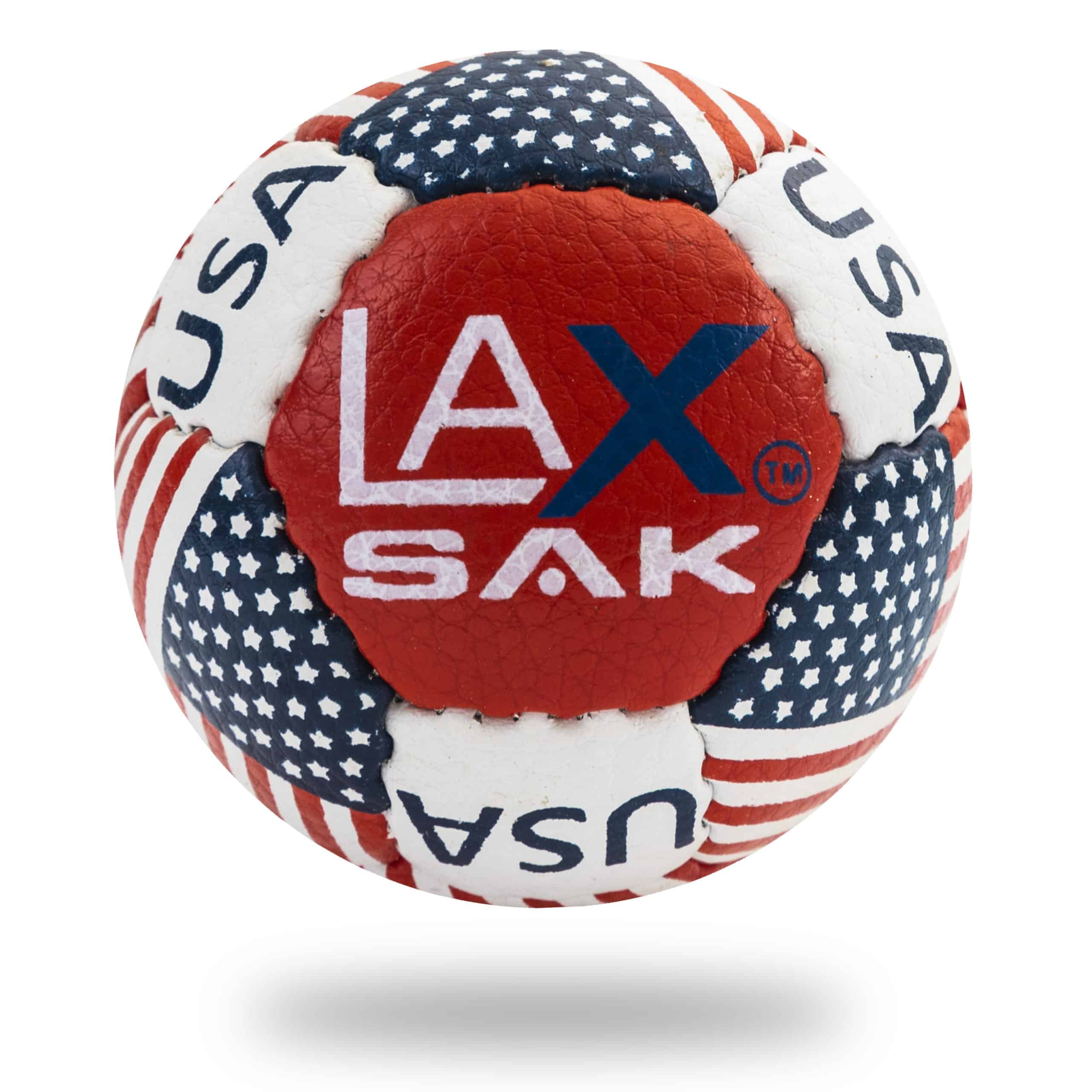 American Flag Lax Sak Balls 