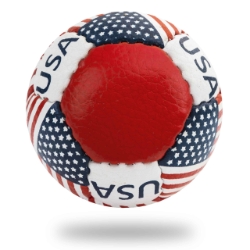 American Flag Lax Sak Balls - ULSC-AMF-12